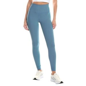 Spiritual Gangster Womens  Lotus 2-Tone 7/8 Legging, Blue